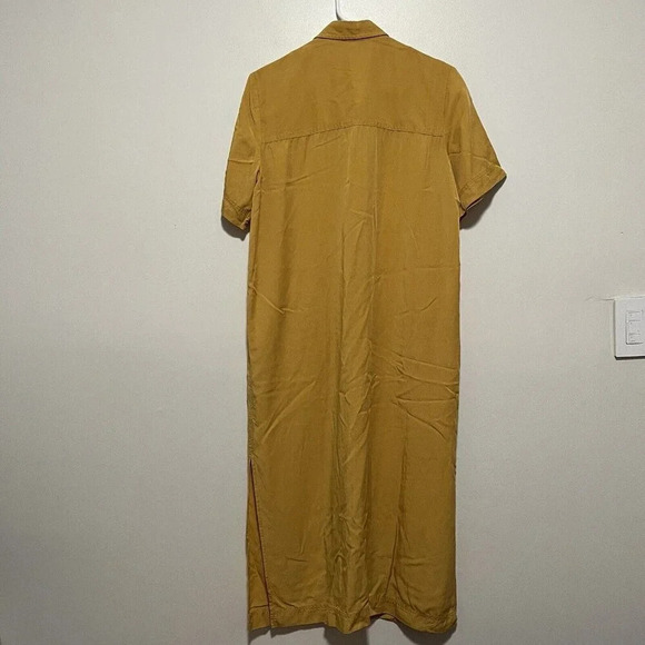 The‎ Group by Babaton Yellow Button Front Akner Midi Shirt Dress Small - Picture 7 of 11